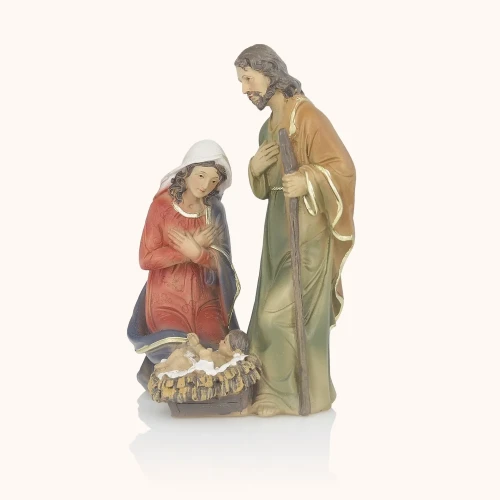 Figurka | Święta Rodzina | Maryja z Józefem i Jezusem | 15 cm | Favola