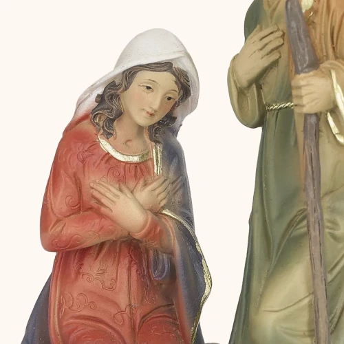 Figurka | Święta Rodzina | Maryja z Józefem i Jezusem | 15 cm | Favola