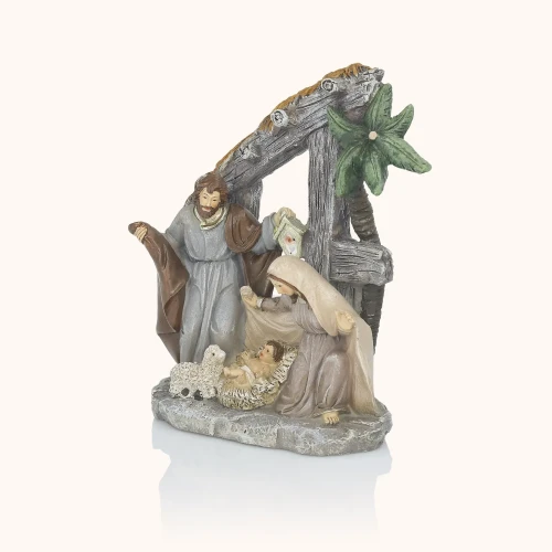 Szopka bożonarodzeniowa | Święta Rodzina | Scena Betlejemska | 15 cm | Favola