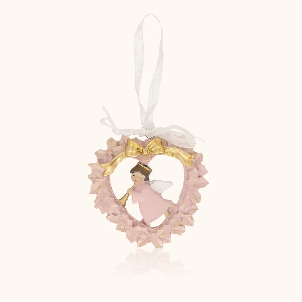 Zawieszka bożonarodzeniowa | Aniołek | 7 cm | Favola