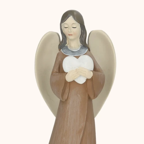 Figurka | Anioł | Serce | Gwiazda | 23 cm | Favola