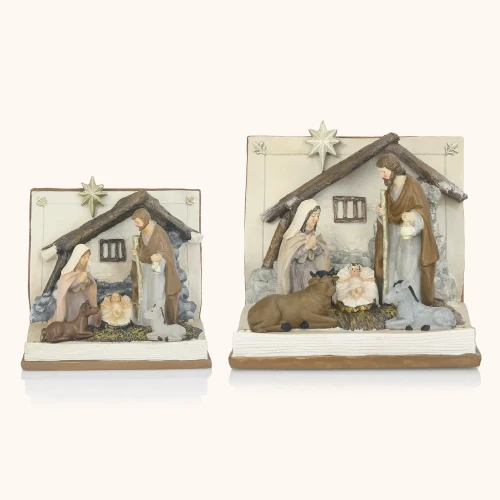 Szopka bożonarodzeniowa | Święta Rodzina | Narodziny | 10 cm | Favola