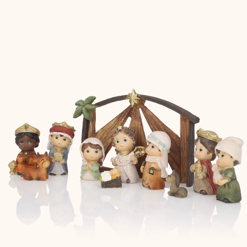 Szopka bożonarodzeniowa | Dla Dzieci | 7 CM | Classic