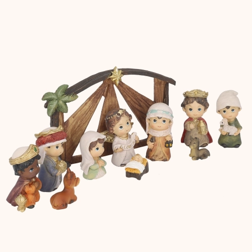 Szopka bożonarodzeniowa | Dla Dzieci | 7 CM | Classic