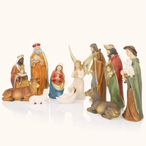 Szopka bożonarodzeniowa | Cicha Noc | 20 cm | Classic