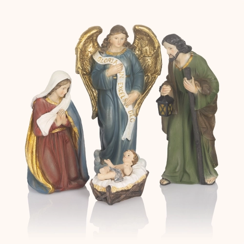 Szopka bożonarodzeniowa | Pokłon Pasterzy | 30 cm | Classic