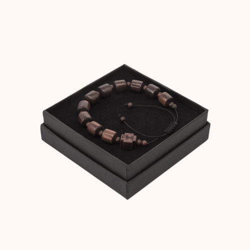 Bransoletka | Dziesiątek różańca | Drewno Makula | Legno