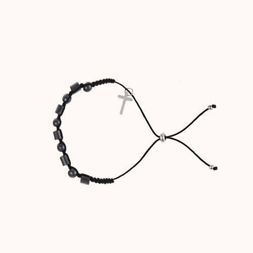 Bransoletka | Dziesiątek różańca | Hematyt | Ematite
