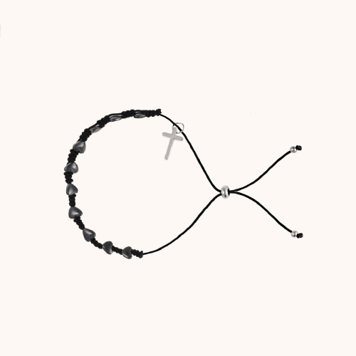 Bransoletka | Dziesiątek różańca | Hematyt | Ematite