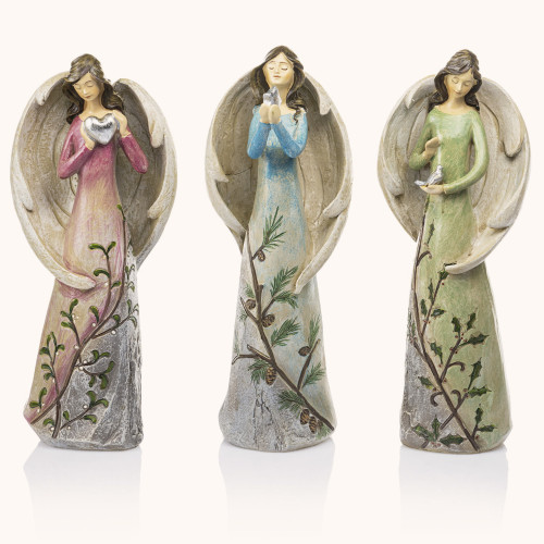 Anioły | Gołąb | Serce | Gwiazda | 25cm | Decorato