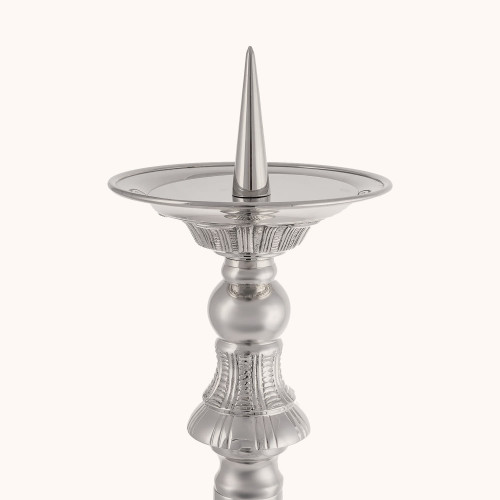 Lichtarz | Mosiądz | Nikiel | 70 cm