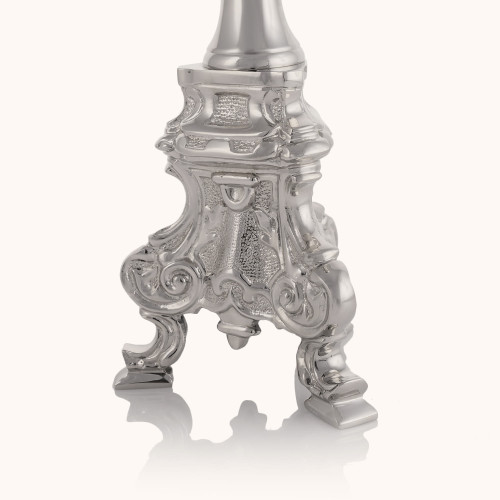 Lichtarz | Mosiądz | Nikiel | 60 cm