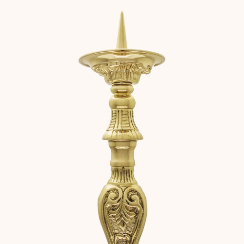 Lichtarz | Mosiądz | 45 cm