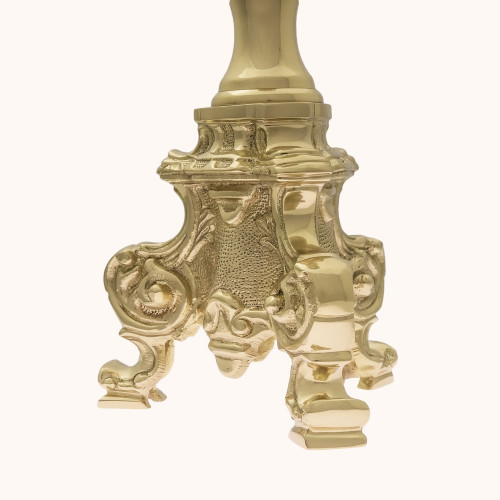 Lichtarz | Mosiądz | 45 cm