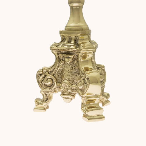 Lichtarz | Mosiądz | 30 cm