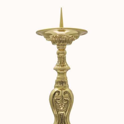 Lichtarz | Mosiądz | 30 cm