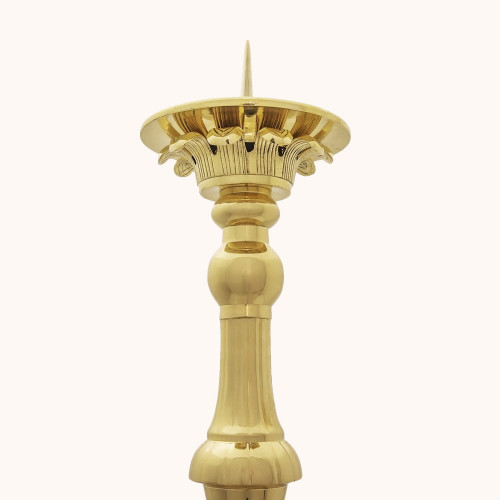 Lichtarz | Mosiądz | 92 cm