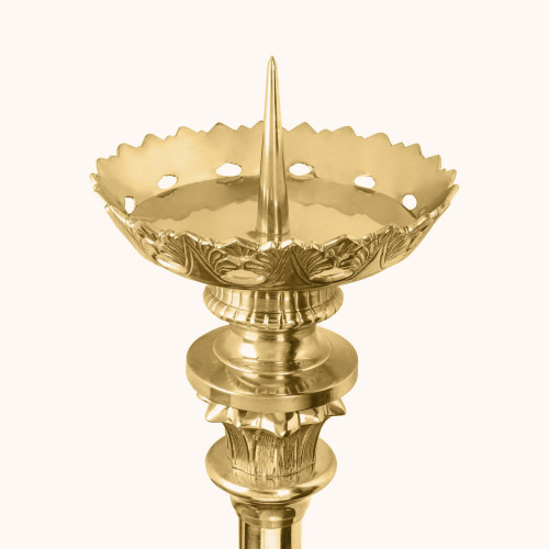 Lichtarz | Mosiądz | Anioł | 120 cm