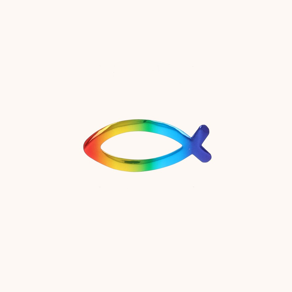 Naklejka | Ryba Chrześcijańska | Ichtys