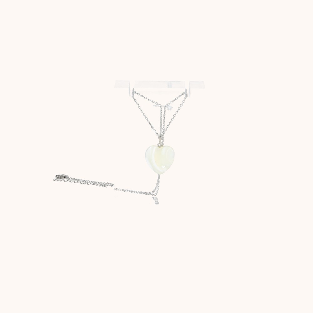 Naszyjnik | Serce | Madreperla