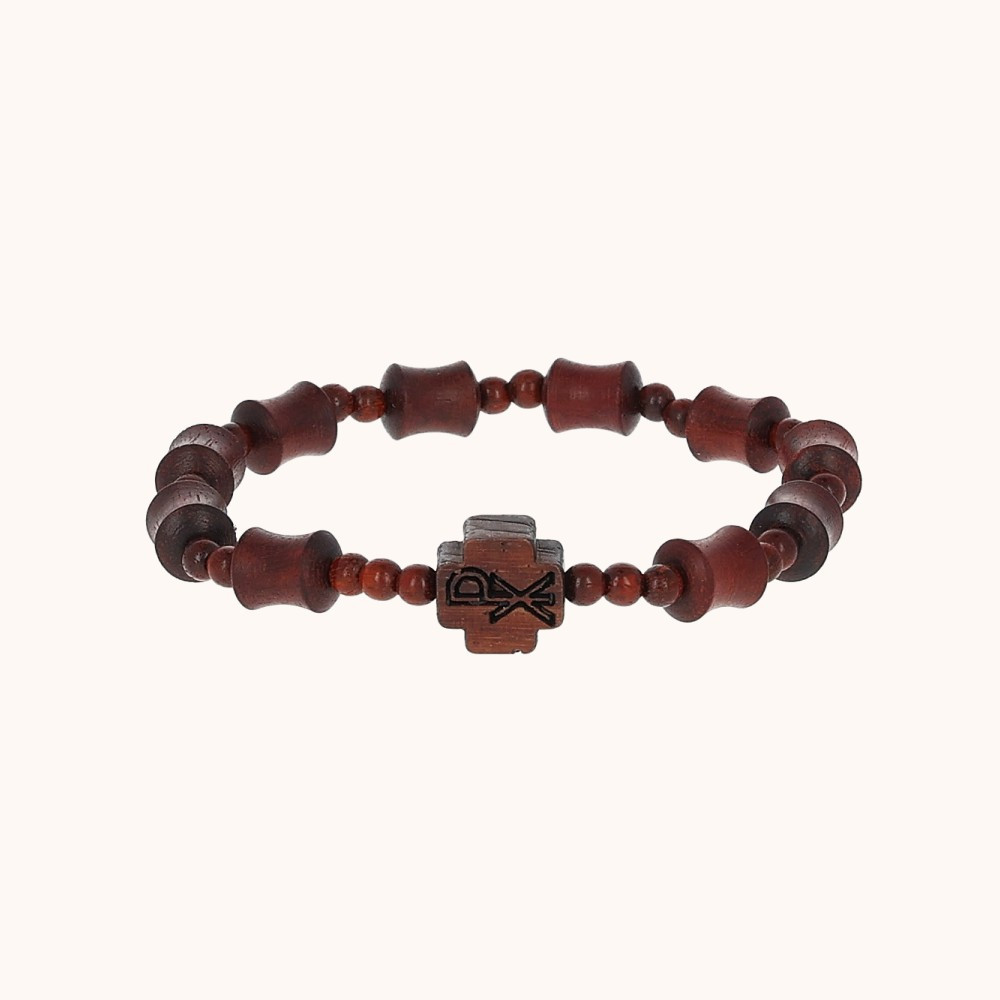 Bransoletka | Dziesiątek różańca | Drewno mukla | Legno