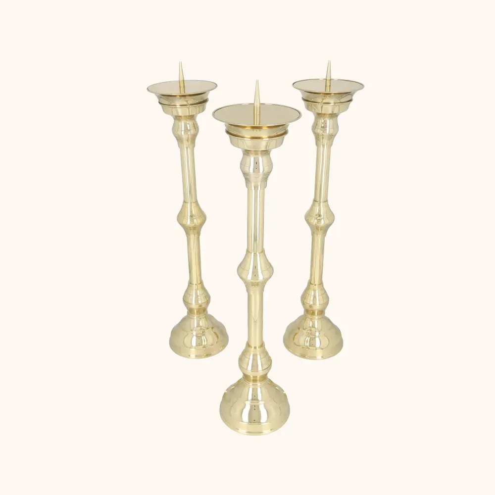 Lichtarz | Mosiądz | 47 cm