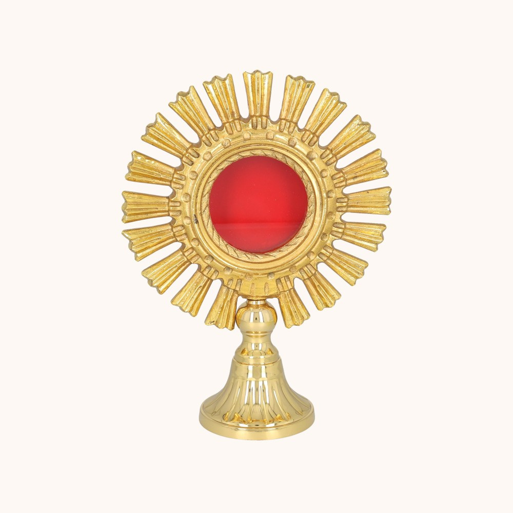 Relikwiarz | Mosiądz | 27 cm