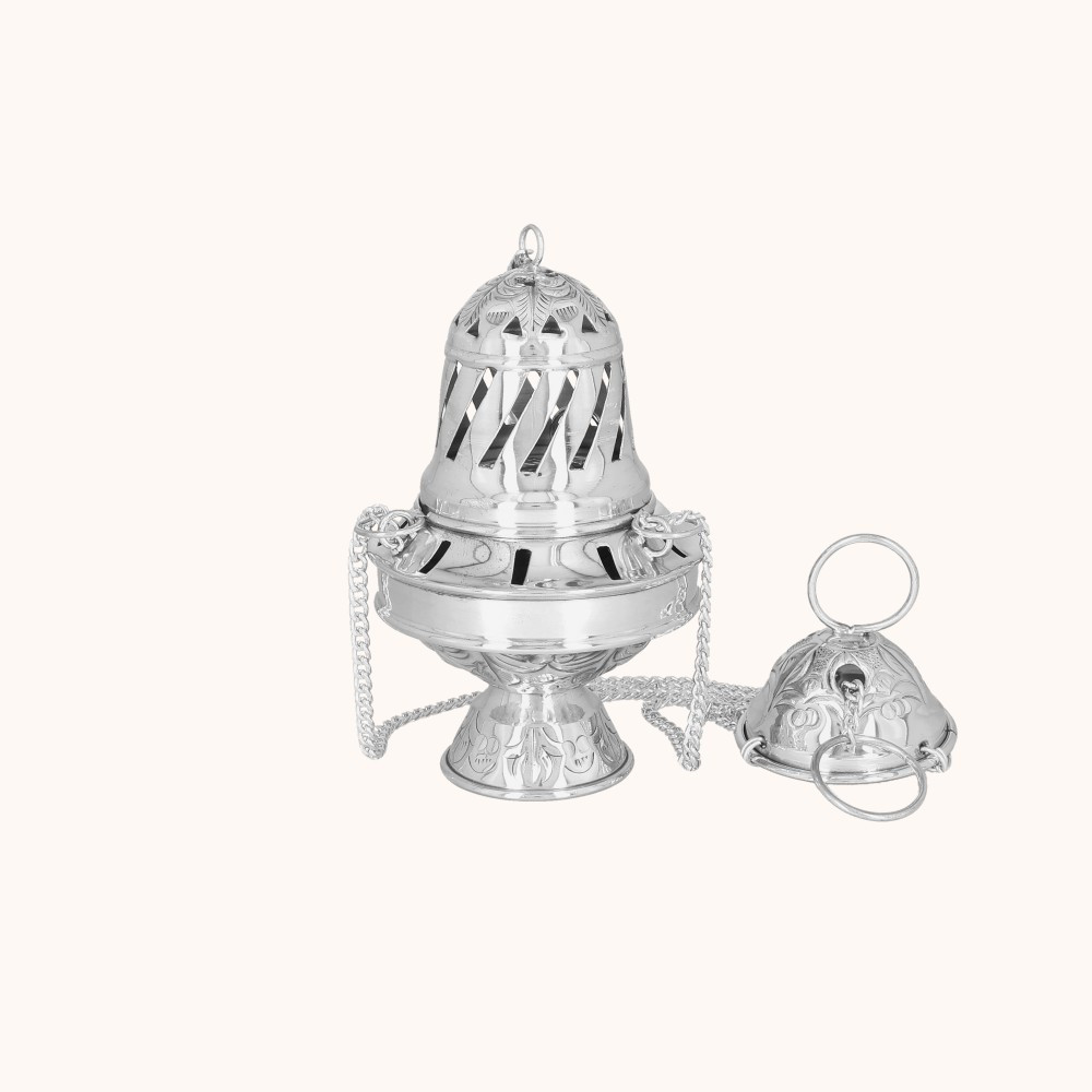 Trybularz  | Santiago de Compostela | Mosiądz | Nikiel | 15 cm