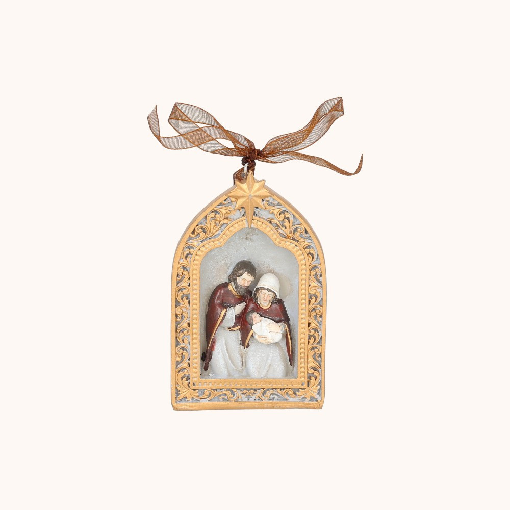 Figurka | Święta Rodzina | Świecąca | 23 cm | Favola