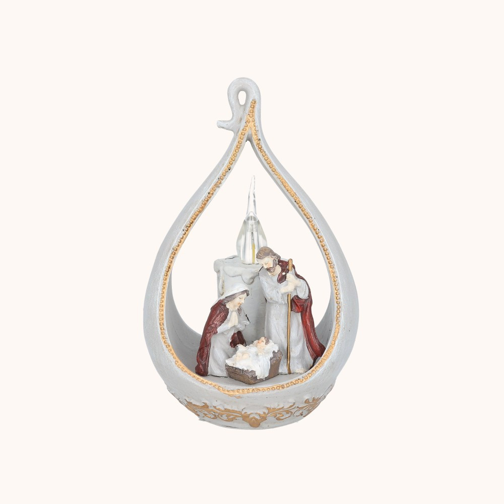 Figurka | Święta Rodzina | 18 cm | Świecąca | Favola