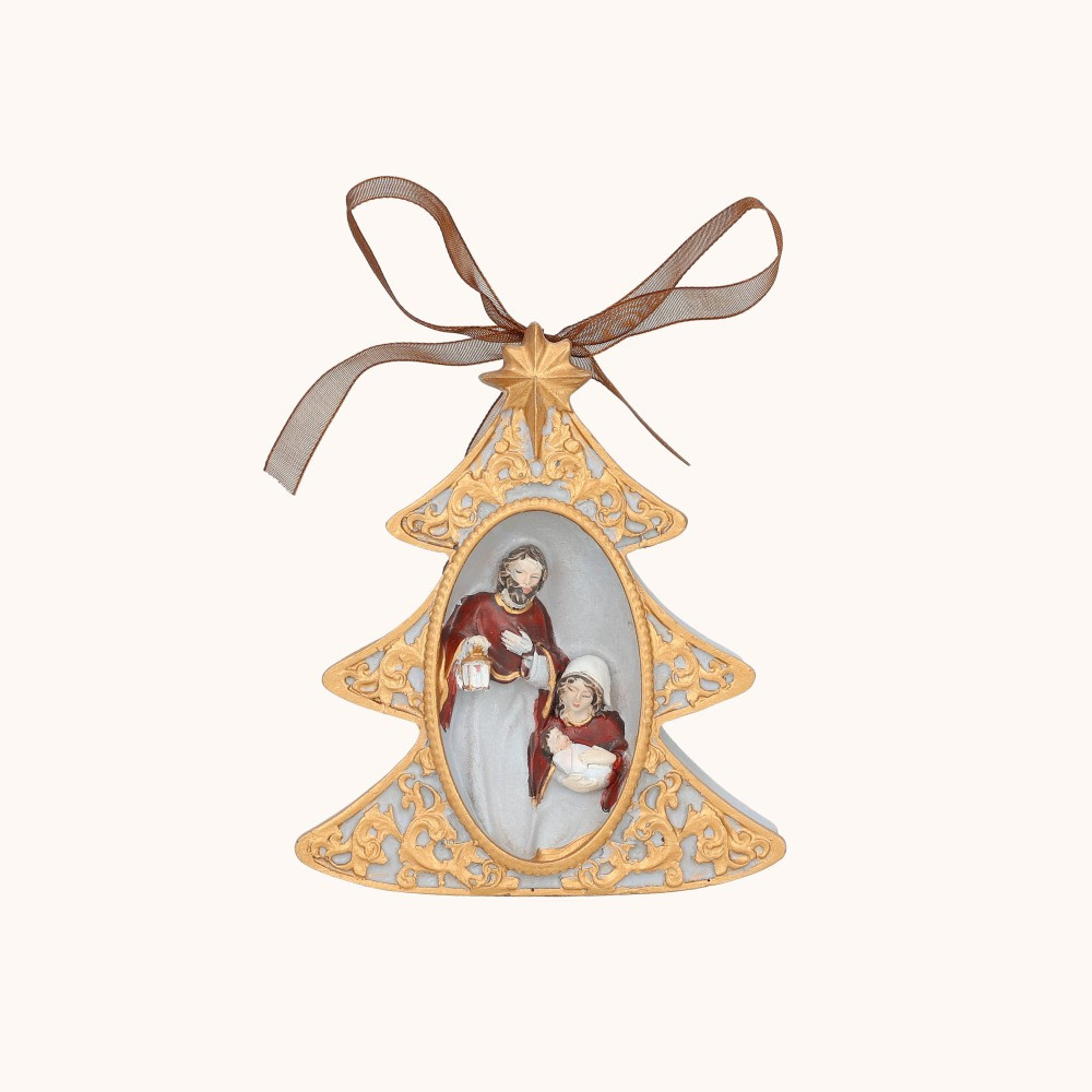 Zawieszka | Kształt Choinki | 9 cm | Favola