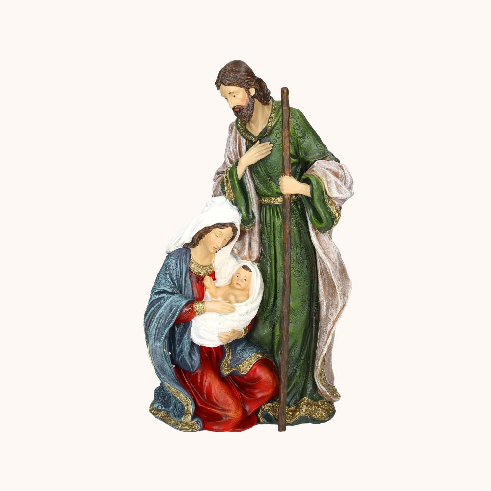 Figurka | Maryja | Jezus | Józef | 33 cm | Decorato