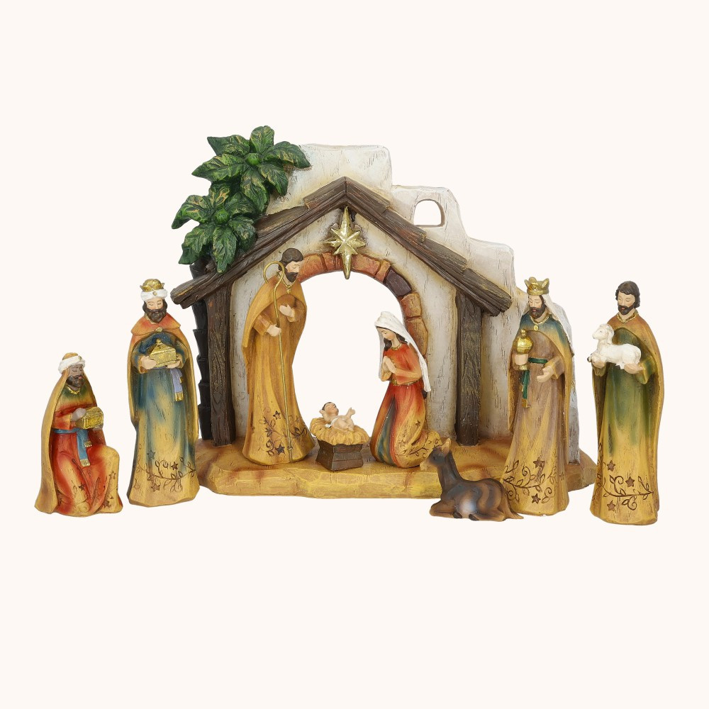 Szopka bożonarodzeniowa | Święta Noc | 25 cm | Decorato