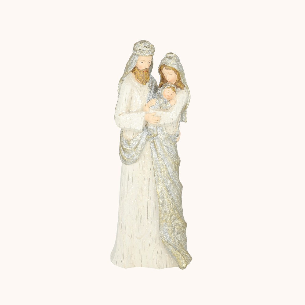 Figurka | Bogato zdobiona | Święta Rodzina | 40 cm | Decorato