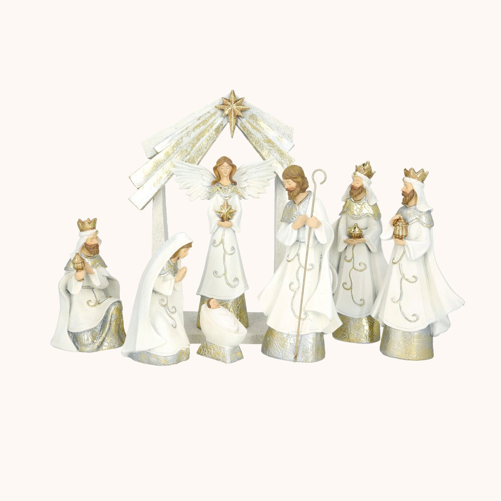 Szopka bożonarodzeniowa | Narodziny Jezusa | 30 cm | Decorato