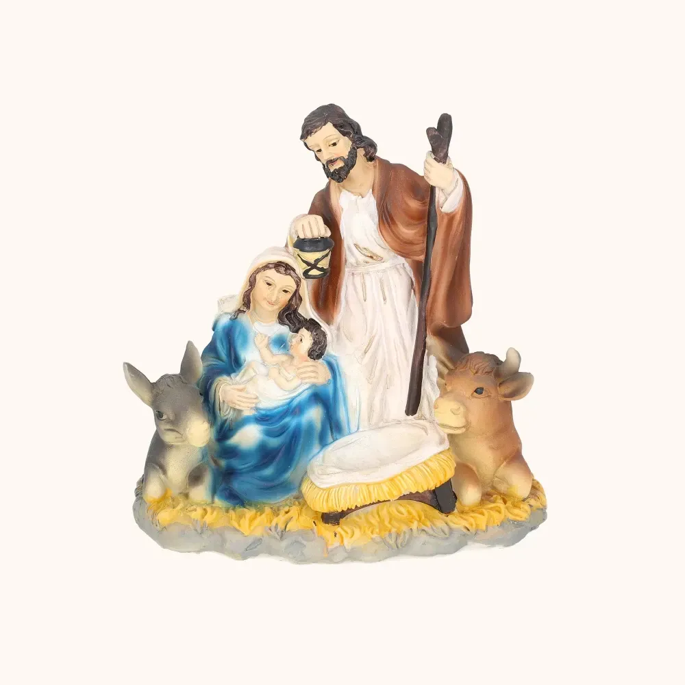 Szopka bożonarodzeniowa | Święta Rodzina |  14 cm | Classic
