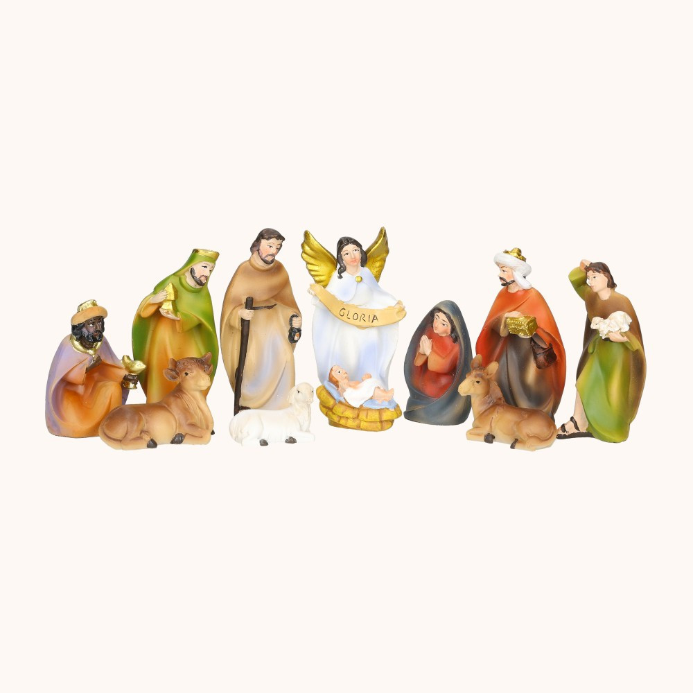 Szopka bożonarodzeniowa | Przy Żłóbku | 9 cm | Classic