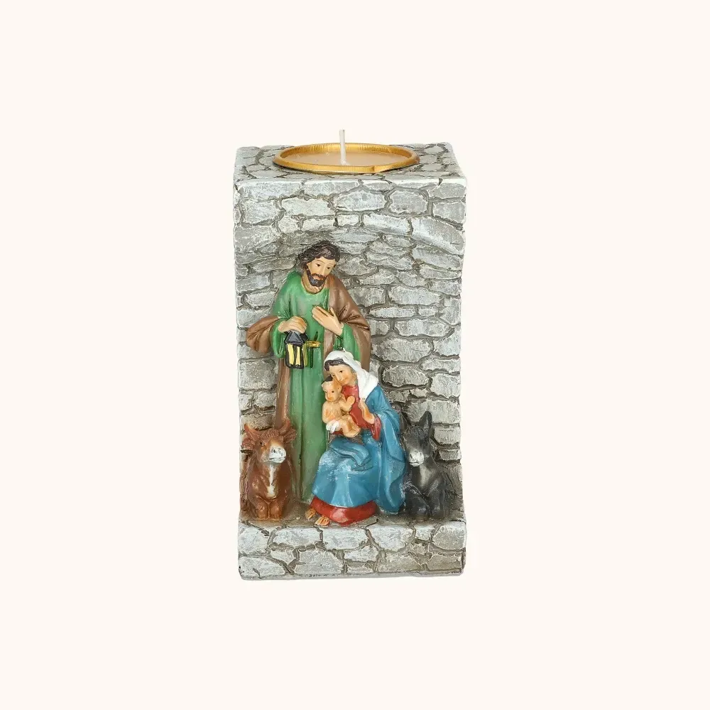 Szopka bożonarodzeniowa | Blask świąt | 12 cm | Classic
