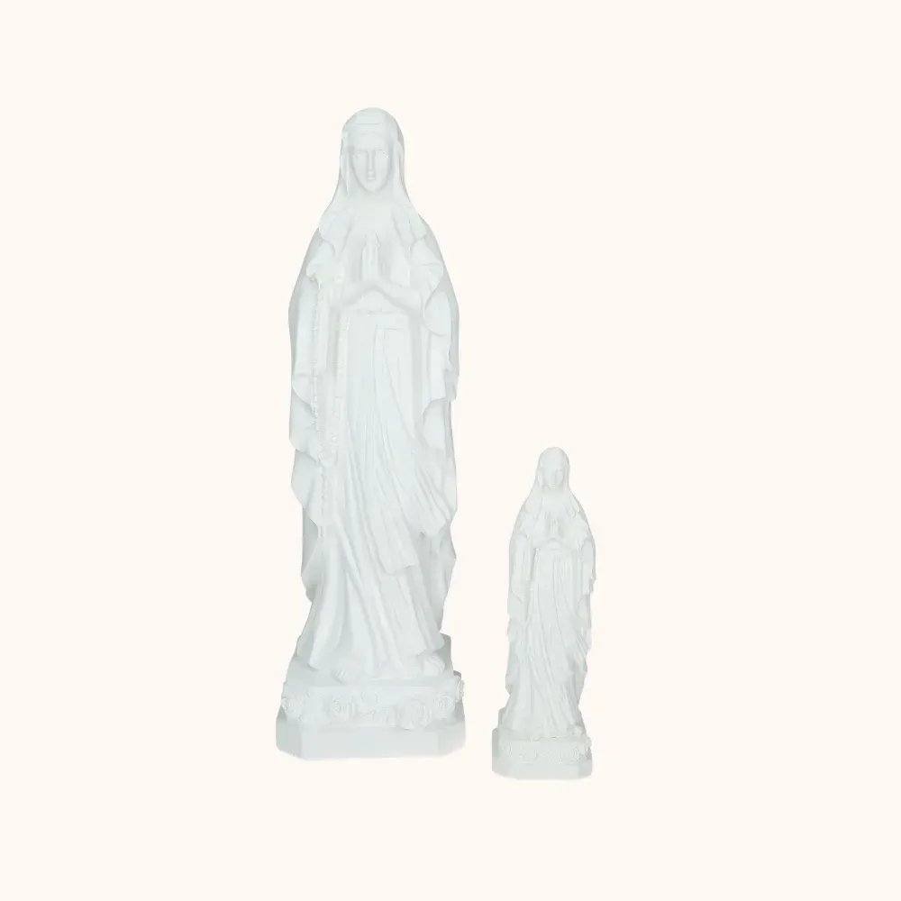 Figurka | Matka Boża Różańcowa | Elegancja Bieli