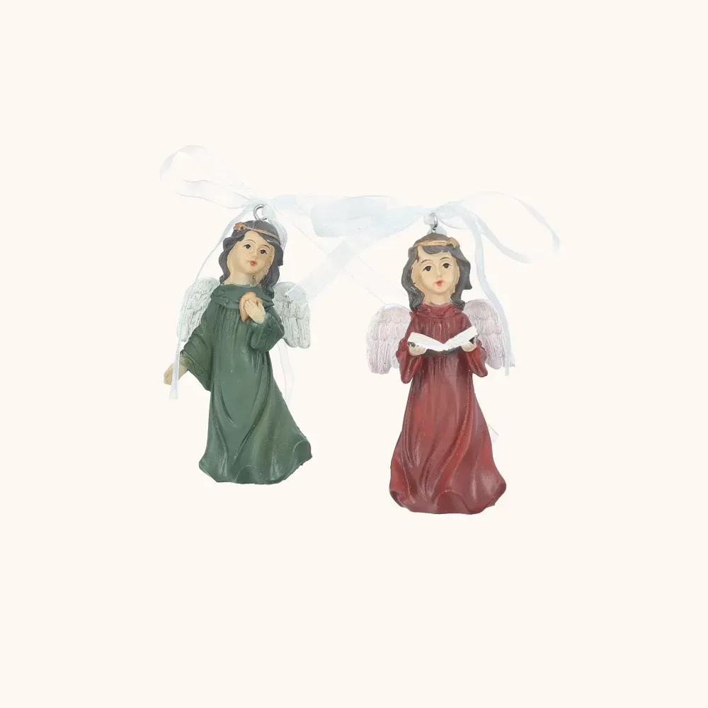 Zawieszka bożonarodzeniowa | Aniołek | 9 cm | Favola